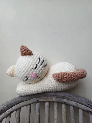 Amigurumi Sleeping Kitten Crochet