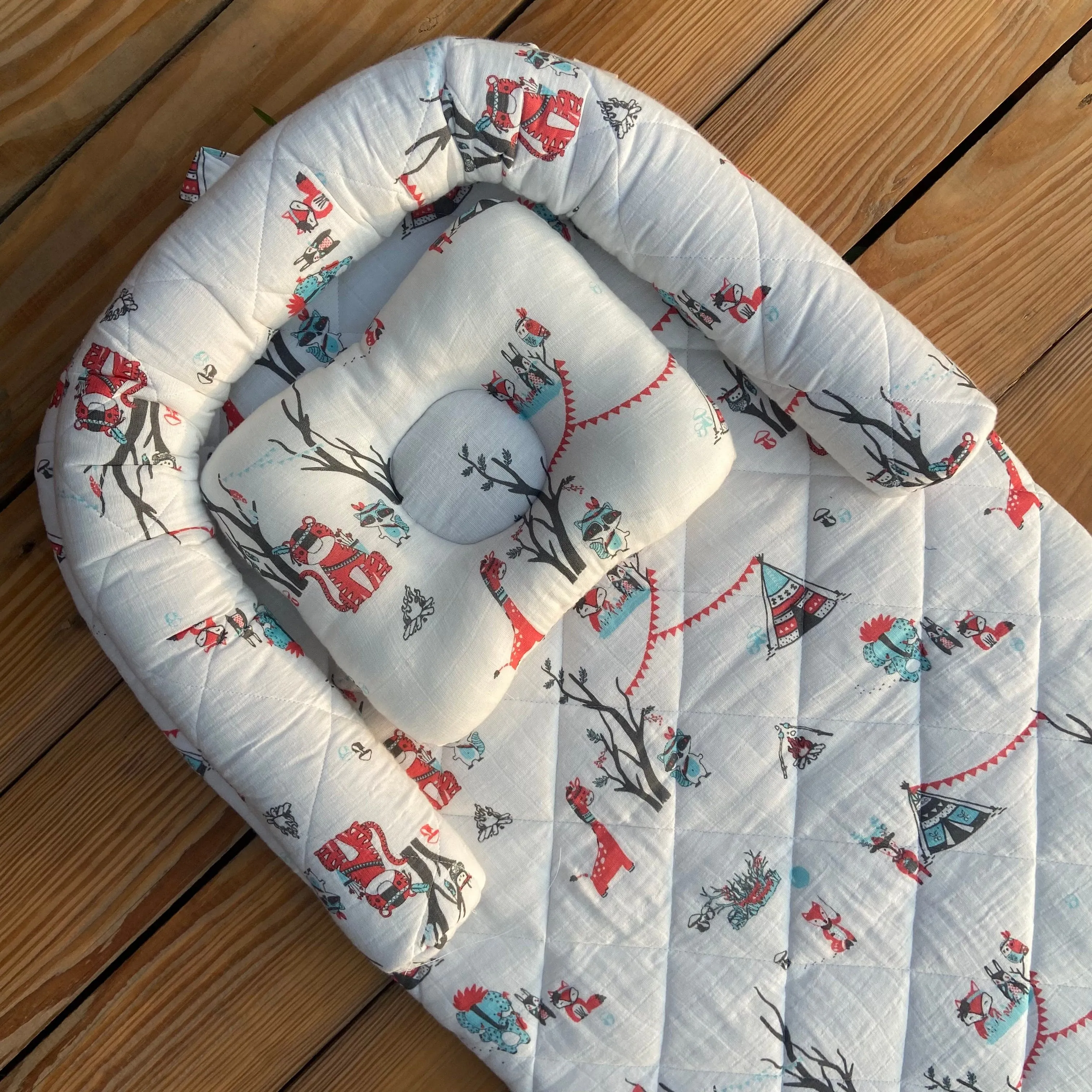 Baby Nest in a Bag (Bohemian Theme)