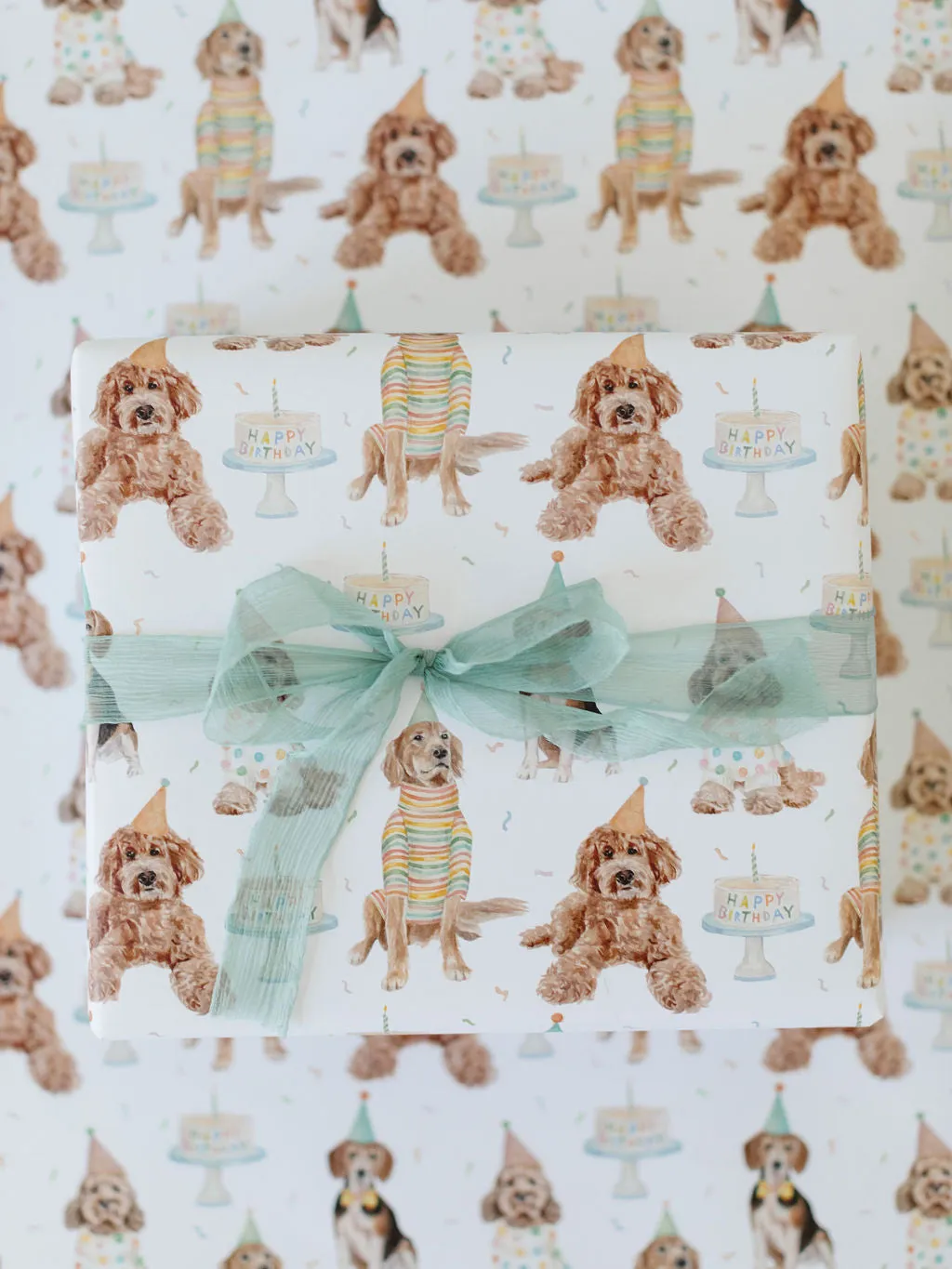 Birthday Dogs Gift Wrap