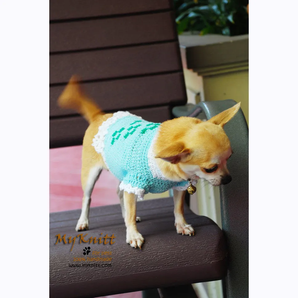 Boy Dog Sweater Lace DK848