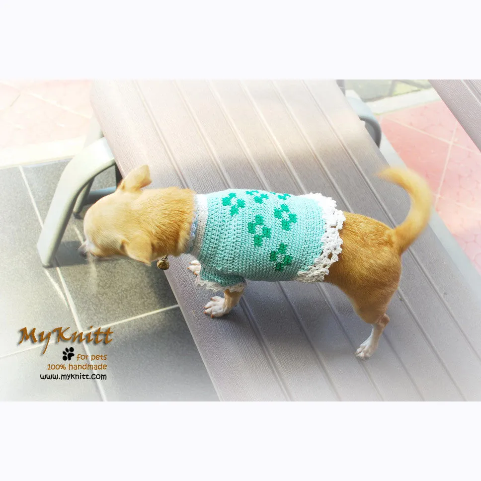 Boy Dog Sweater Lace DK848