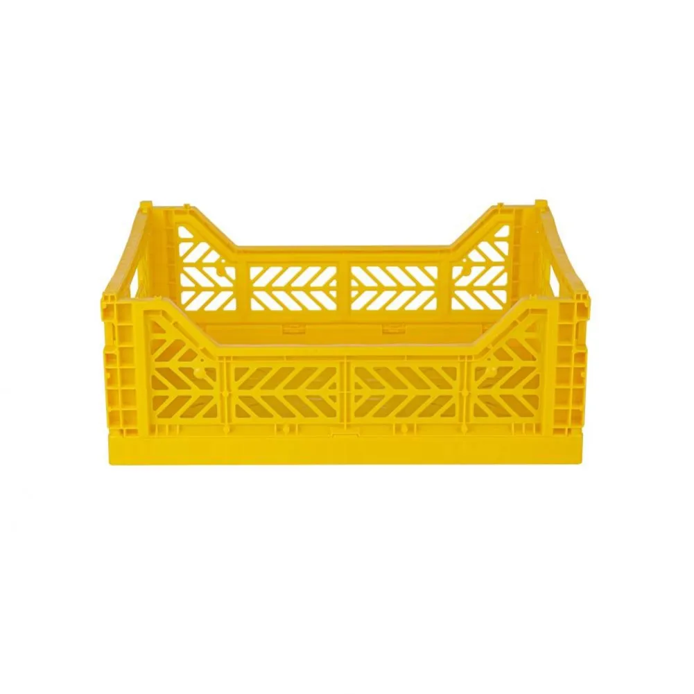 Colorful Foldable Storage Medium Crates