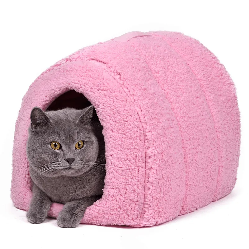 Comfortable Arch Shaped Breathable Cotton Cat House