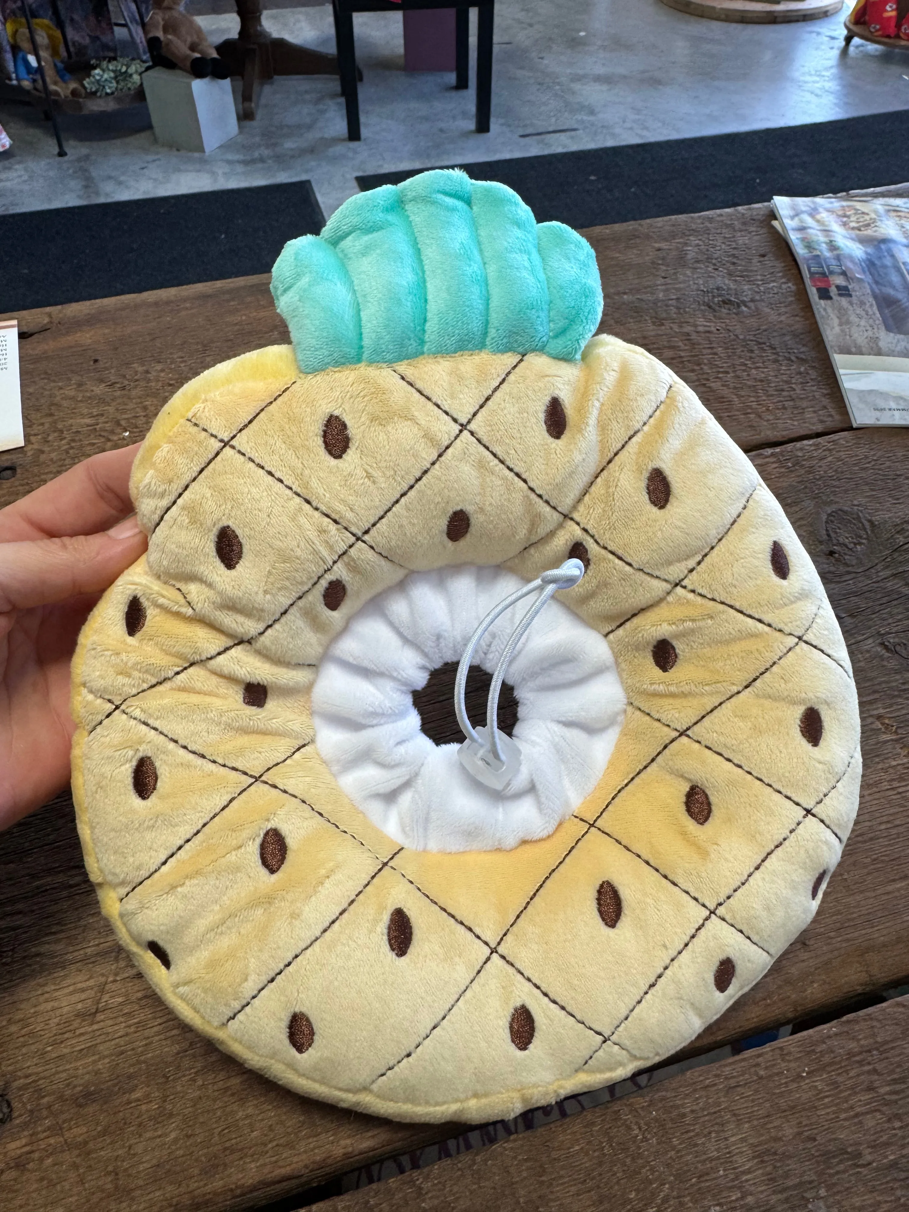 Cute Fruit Pattern Cat Neck Cone