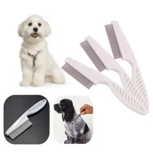 Dog Cat Pet Flea Comb Sisir Binatang Anjing Kucing Anti Kutu