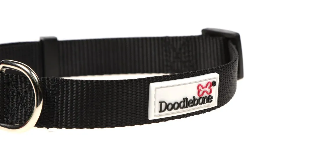 Doodlebone Black Coal Dog Collar