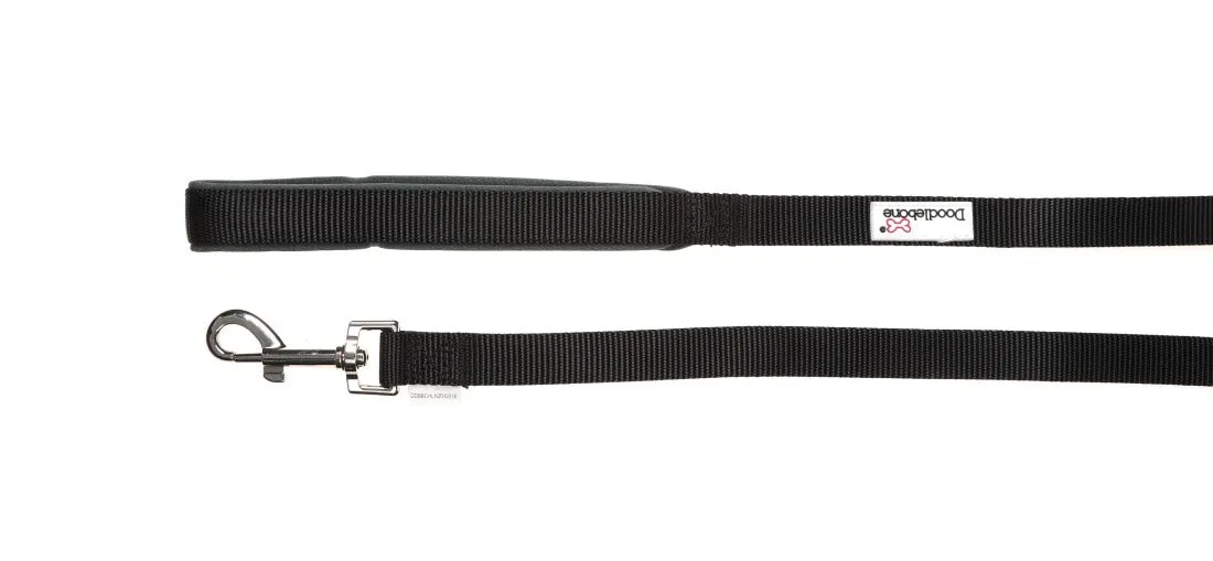 Doodlebone Black Coal Dog Collar