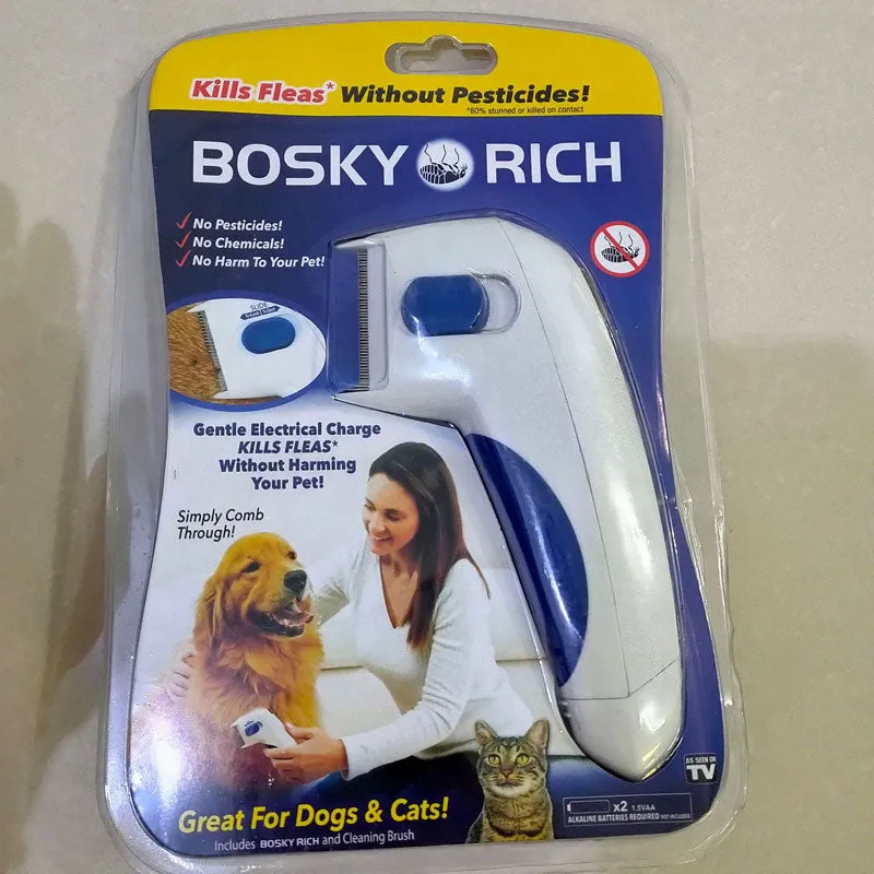 Electric Pet Flea Lice Cleaner Comb