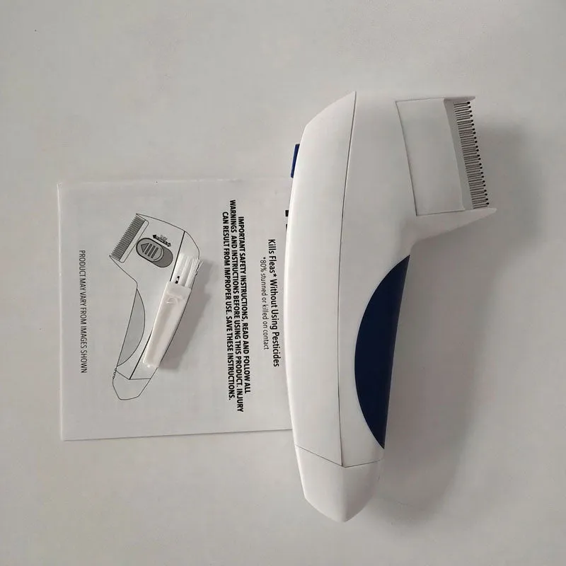 Electric Pet Flea Lice Cleaner Comb