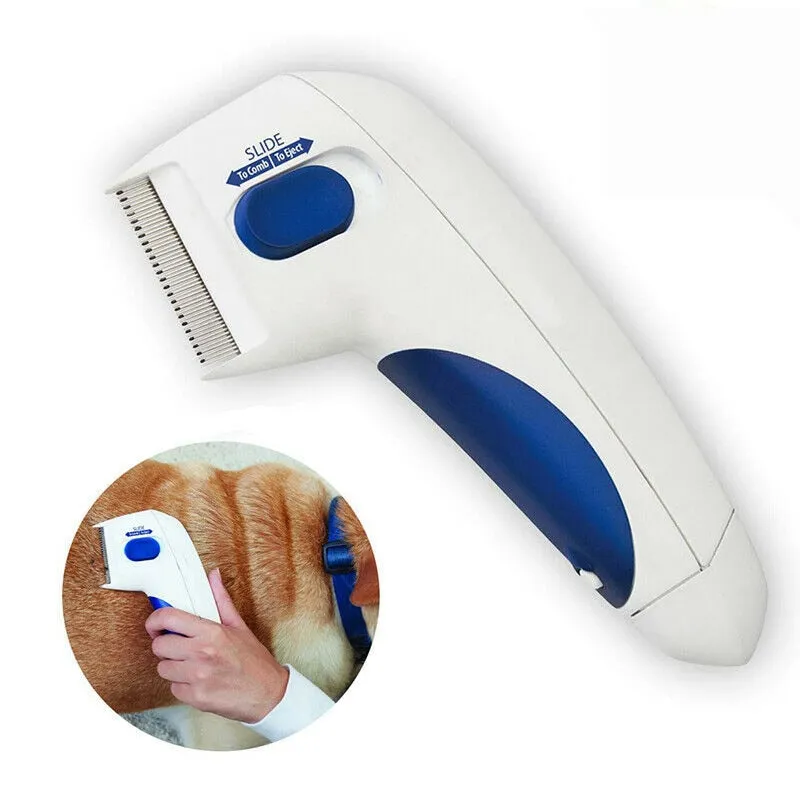 Electric Pet Flea Lice Cleaner Comb
