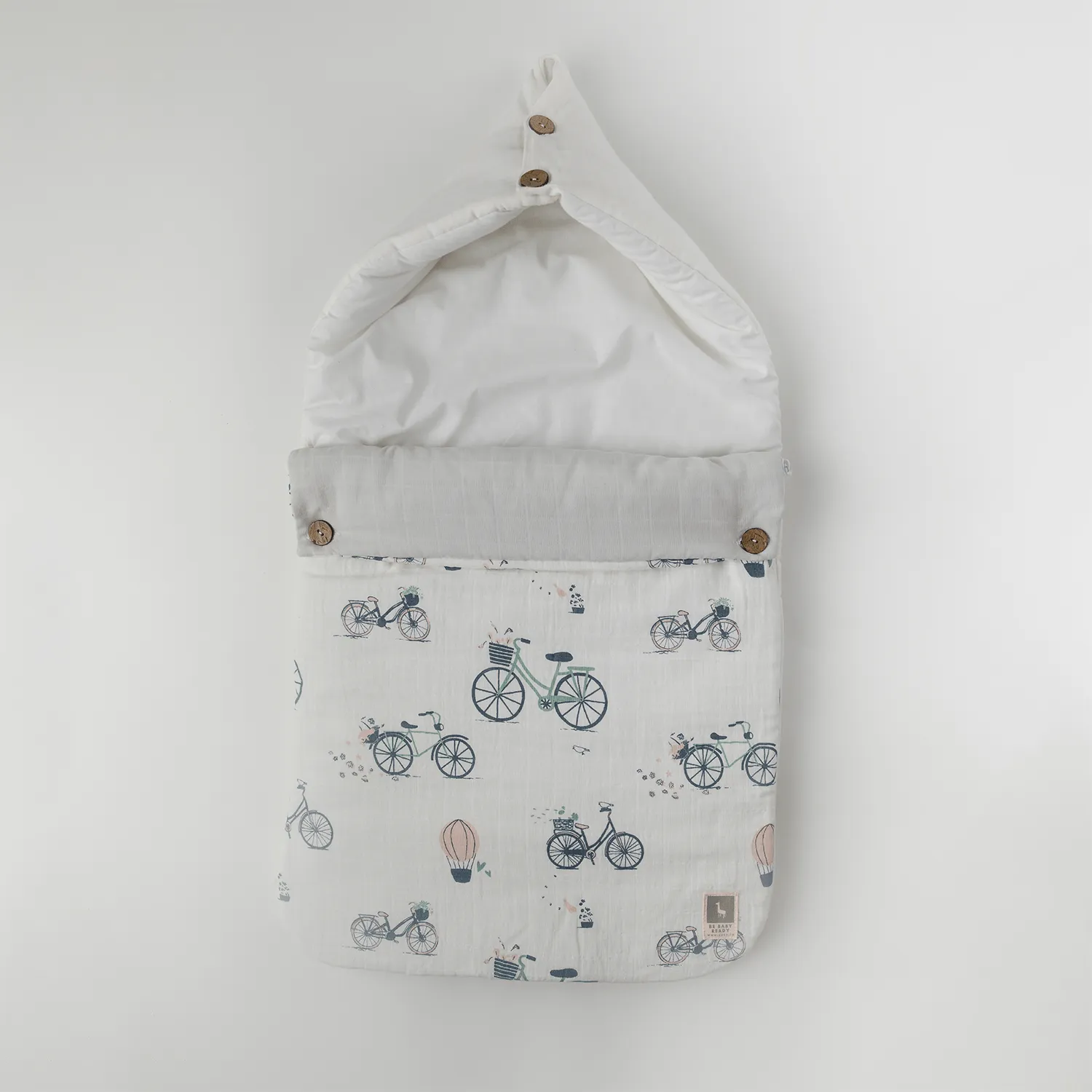 Have a Happy Ride Baby Carrier Nest (Muslin),Carrying Nest Bag,Portable Travelling Bed for Infants for 0-4 Months