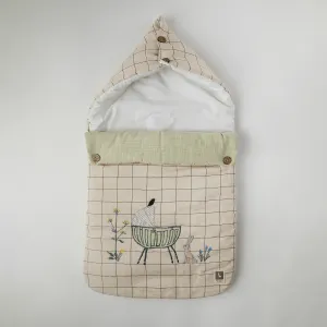 Just Arrived Baby Carrier Nest   Custom Gift Bag (Handcrafted Patchwork)