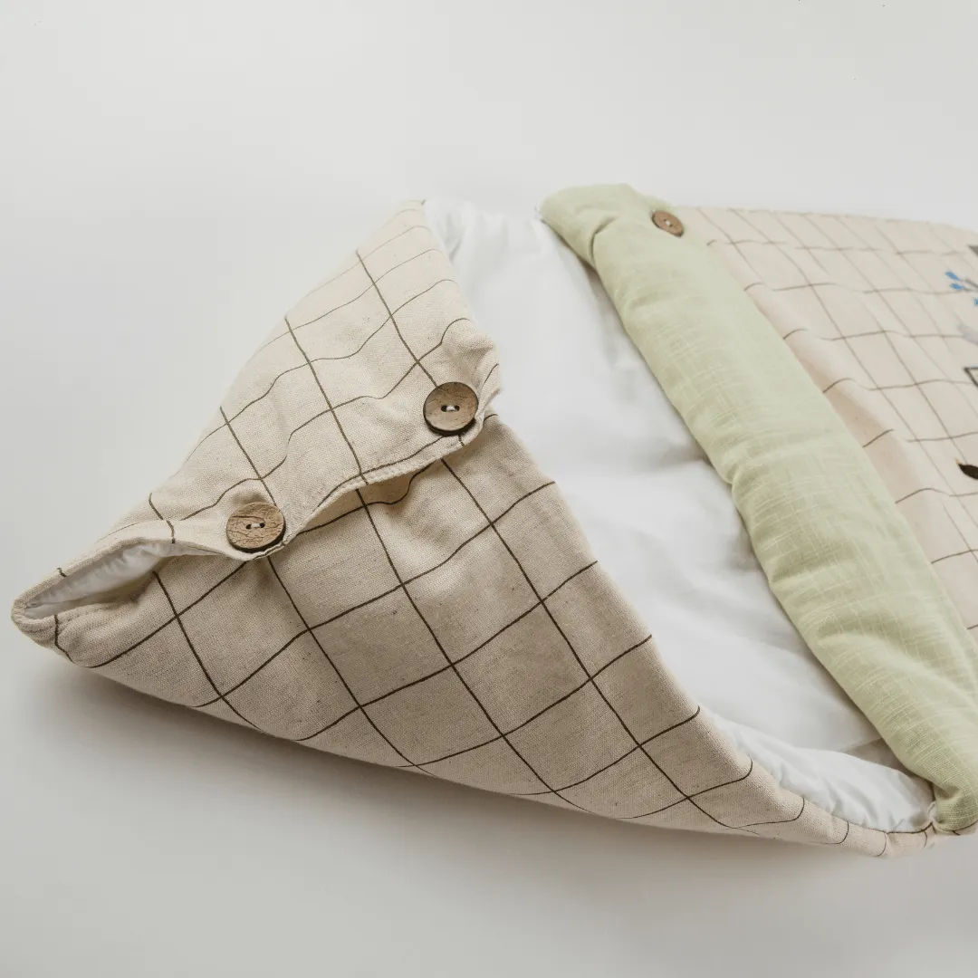 Just Arrived Baby Carrier Nest   Custom Gift Bag (Handcrafted Patchwork)