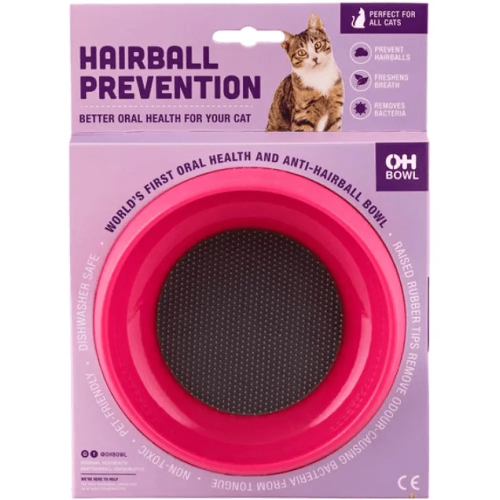 LickiMat OH Bowl Slow Feeder for Cat (Pink)