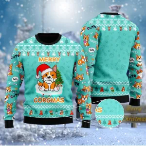 Lovely Dog Merry Corgmas Ugly Sweater